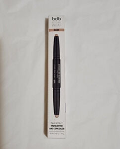 Billion Dollar Beauty Flash & Filter: Highlighter & Concealer, Dark, 0.067 oz